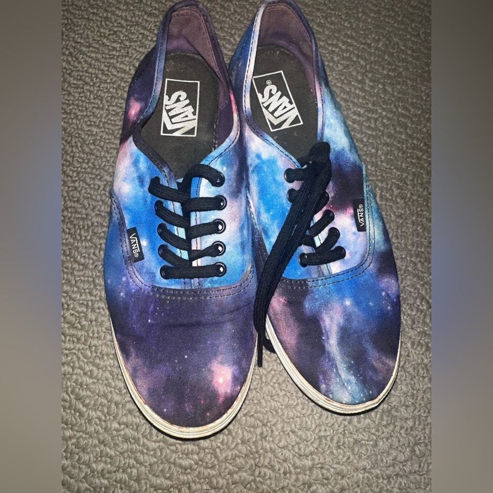 Vans space night sky tie-dye